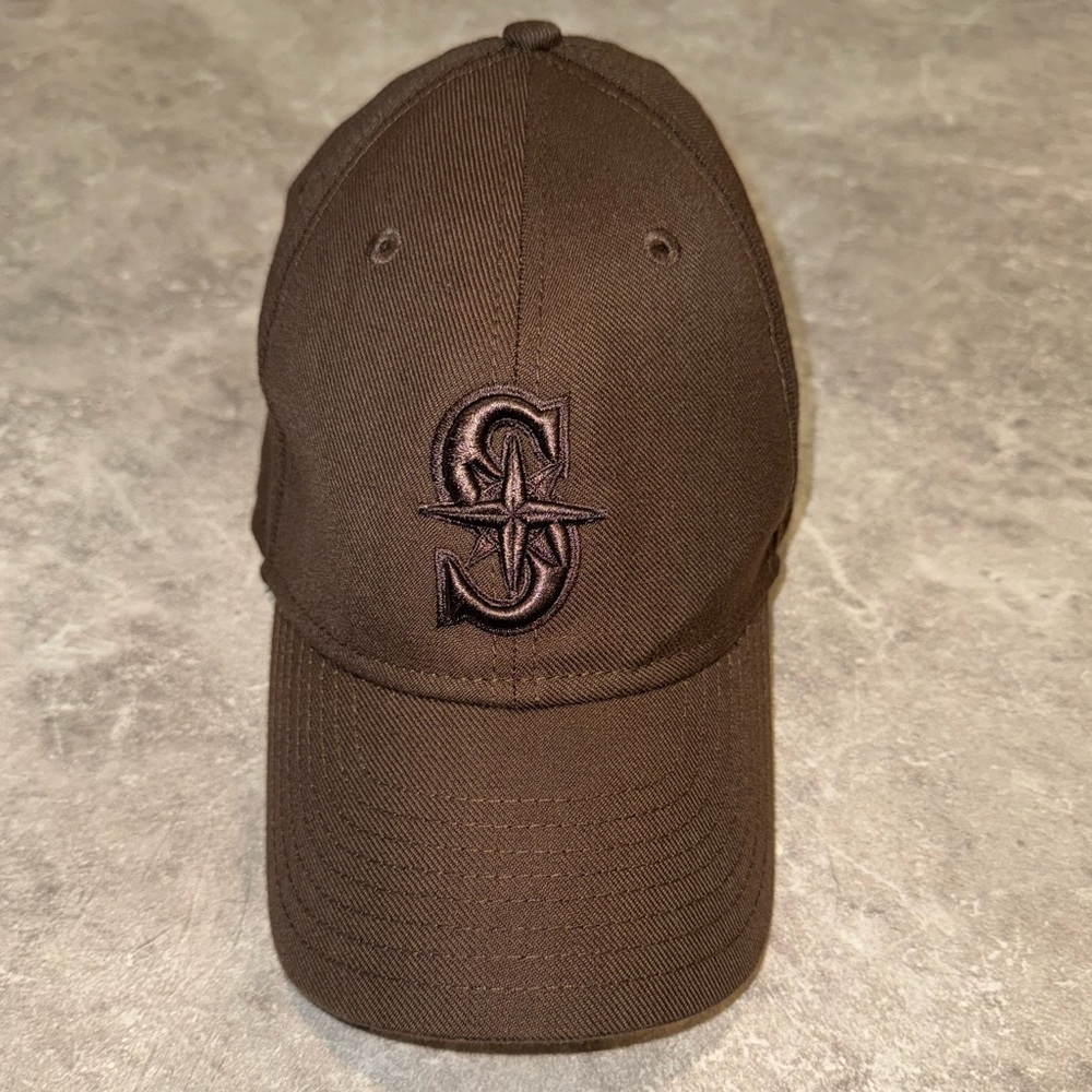 New Era Seattle Seahawks Fitted Hat - Brown - Size 7 3/4